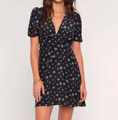 Heartloom Johnnie Dress In Onyx In Black