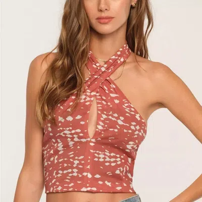 Heartloom Jolie Top In Sienna In Brown