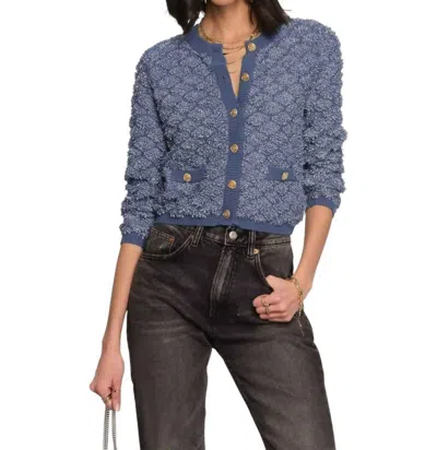 Heartloom Kiel Knit Cardigan In Lake In Blue