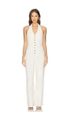 Heartloom Kolina Jumpsuit In Ecru