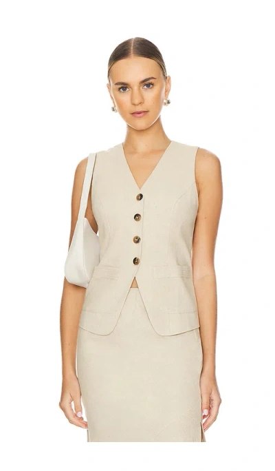 Heartloom Laliette Vest In Natural