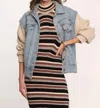 Heartloom Laney Jacket In River In Multi