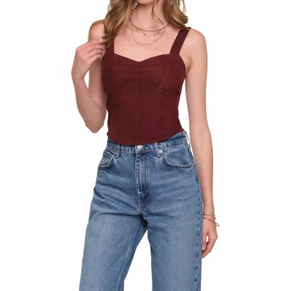 Heartloom Lennox Top In Brown
