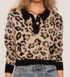 Heartloom Rowan Polo In Leopard In Multi