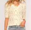Heartloom Letitia Cardigan In Cream In Neutral