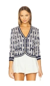 Heartloom Lilah Cardi In Grey