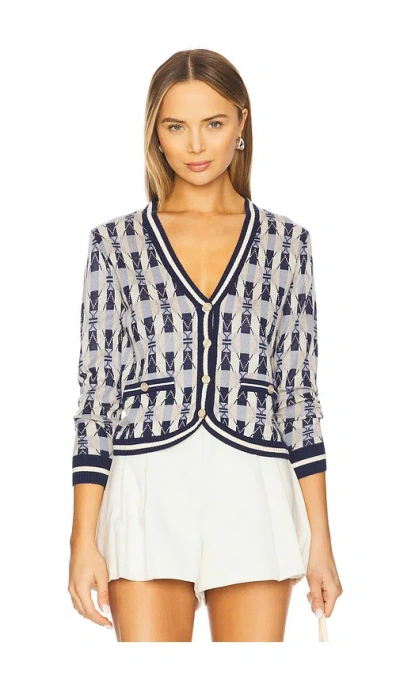 Heartloom Lilah Cardi In Grey