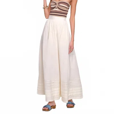 Heartloom Lily Maxi Skirt In Eggshell In Neutral
