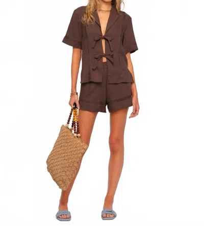 Heartloom Lourdes Set In Coco In Brown