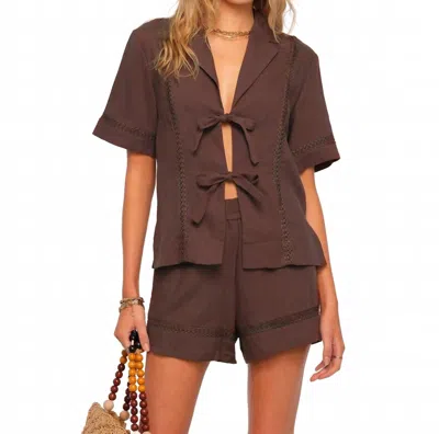 Heartloom Lourdes Set In Coco In Brown