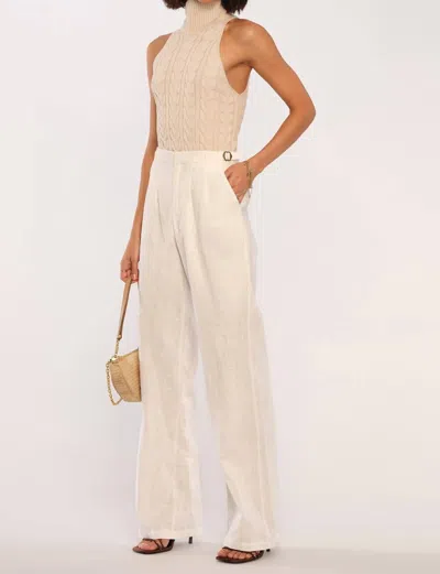 Heartloom Lucca Pants In Eggshell In White