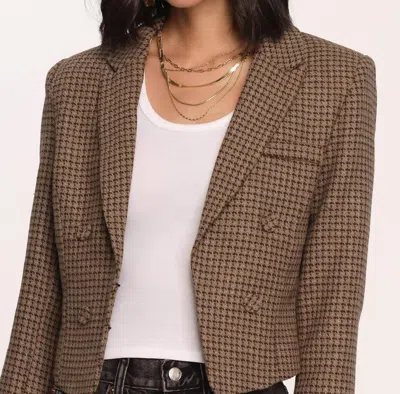 Heartloom Lupin Blazer In Walnut In Brown