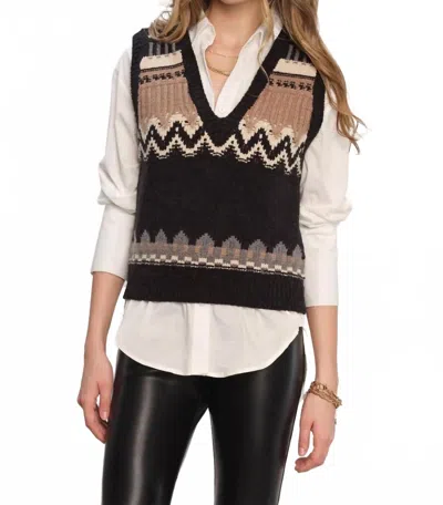 Heartloom Marisol Vest In Tar In Multi