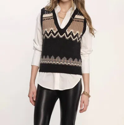 Heartloom Marisol Vest In Tar In Multi