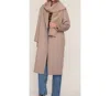 Heartloom Mate Full Length Coat In Beige In Neutral