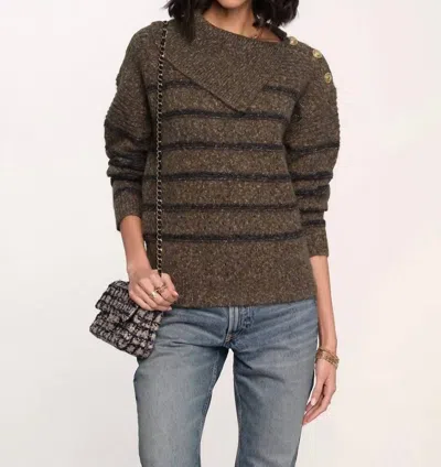 Heartloom Matilde Sweater In Olive In Green