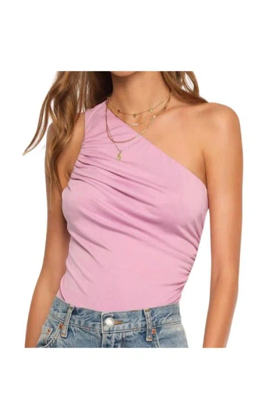 Heartloom Matin Top In Peony In Purple