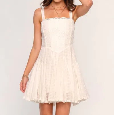 Heartloom May Dress In Eggshell In White