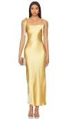 Heartloom Midi-kleid Cinta In Yellow