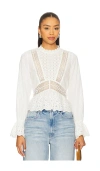 Heartloom Miriam Top In White