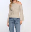 Heartloom Miya Sweater In Oat In Brown