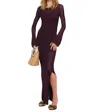 Heartloom Monroe Maxi Dress In Coco In Brown