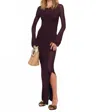 Heartloom Monroe Maxi Dress In Coco In Brown