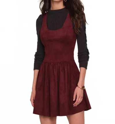 Heartloom Morena Mini Dress In Red