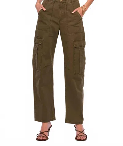 Heartloom Moreno Wide Leg Pant In Army In Brown