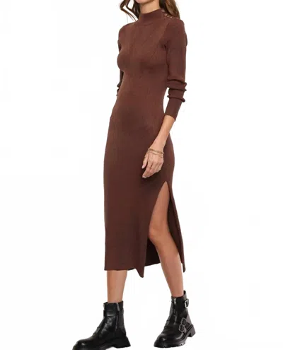 Heartloom Naima Dress In Coco In Brown