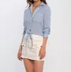 Heartloom Napa Shirt In Sky In Blue