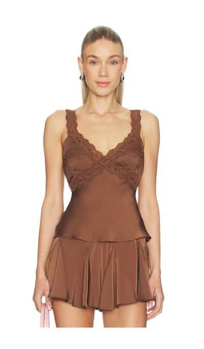 Heartloom Nelis Cami In Brown