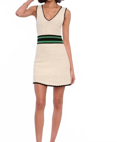 HEARTLOOM NILE MINI DRESS IN IVORY