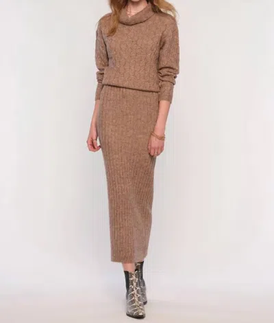Heartloom Oiviera Maxi Skirt In Mink In Grey