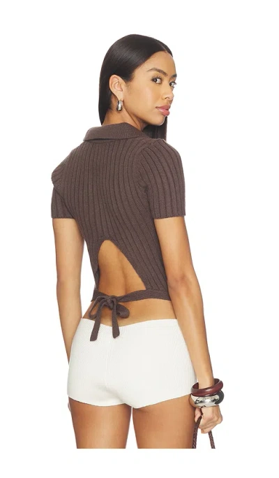 Heartloom Ollie Top In Brown