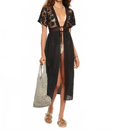 Heartloom Ora Midi Cover-up In Midi Black