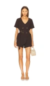 Heartloom Parina Romper In Brown