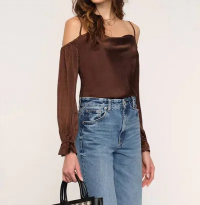 Heartloom Petunia Top In Coco In Brown