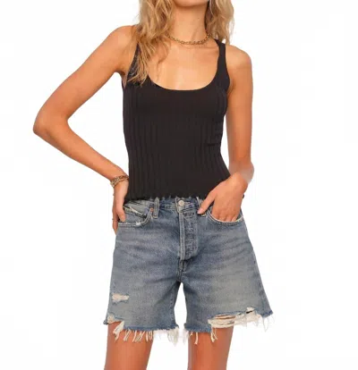 Heartloom Pike Top In Black