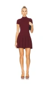 Heartloom Polina Dress In Burgundy