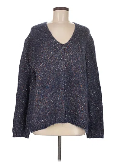 Pre-owned Heartloom Pullover Sweater In Blue