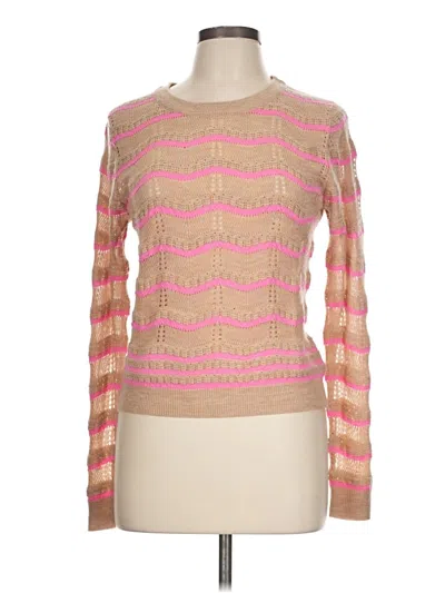 Pre-owned Heartloom Pullover Sweater In Brown