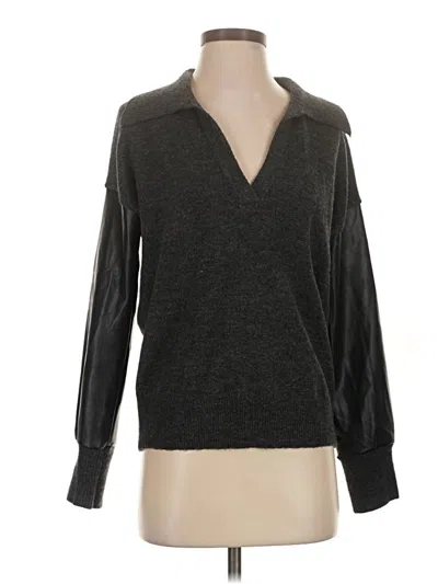 Pre-owned Heartloom Pullover Sweater In Gray