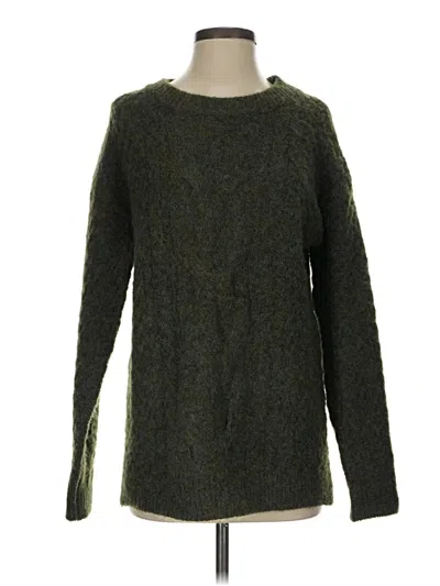 Pre-owned Heartloom Pullover Sweater In Green