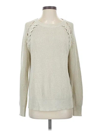 Pre-owned Heartloom Pullover Sweater In Ivory