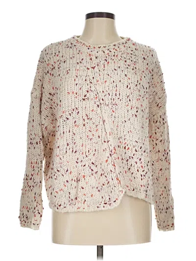 Pre-owned Heartloom Pullover Sweater In Ivory