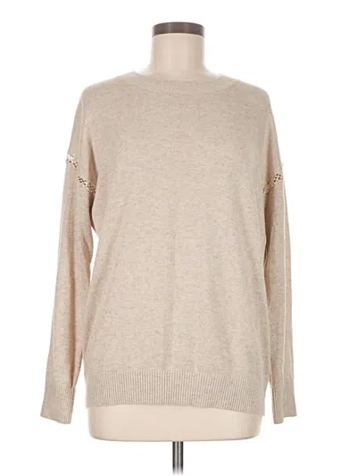 Pre-owned Heartloom Pullover Sweater In Tan