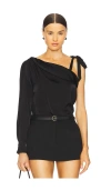 Heartloom Reyna Symmetric Shoulder Top In Black In 블랙
