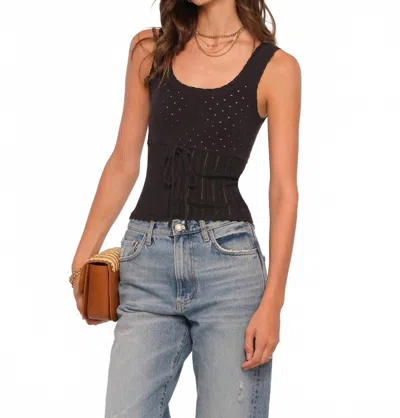 Heartloom Rica Top - Petite In Black In Multi