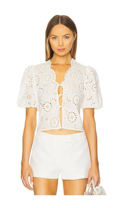 Heartloom Roxana Top In White